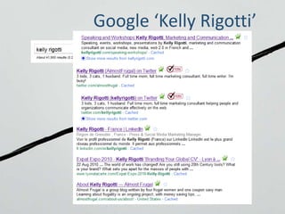 Google ‘Kelly Rigotti’