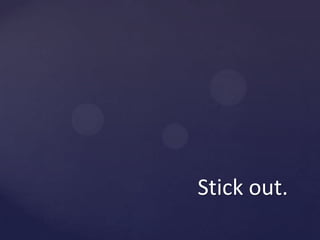 What do I wantpeople to know about me?