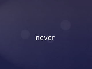 Be two-sided.Social networking is10% about you…90% about the otherguy.Engage in conversation.