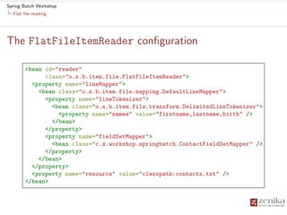 Spring Batch Workshop | PDF