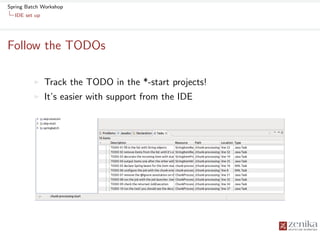 Spring Batch Workshop | PDF