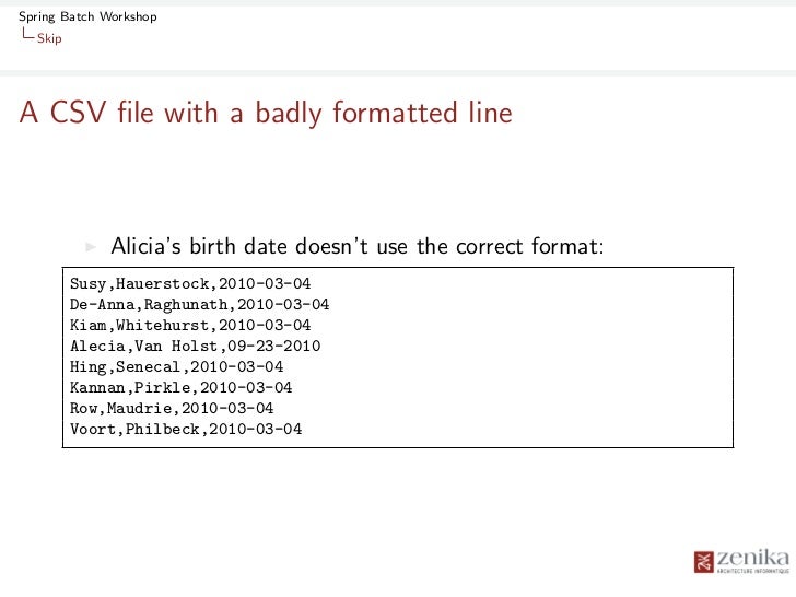 Example Example