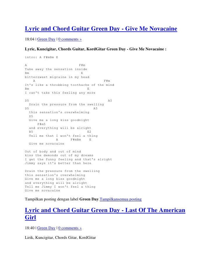 Download Kumpulan Lagu Green Day Dalam