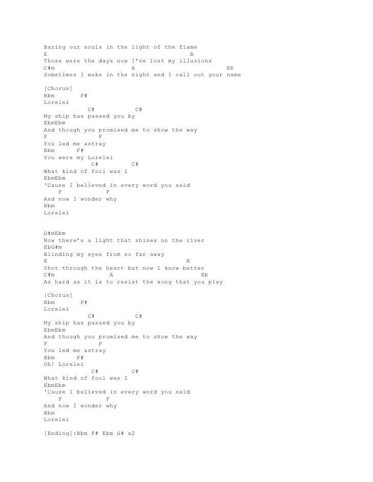 Kunci Gitar Lagu Scorpions Holiday
