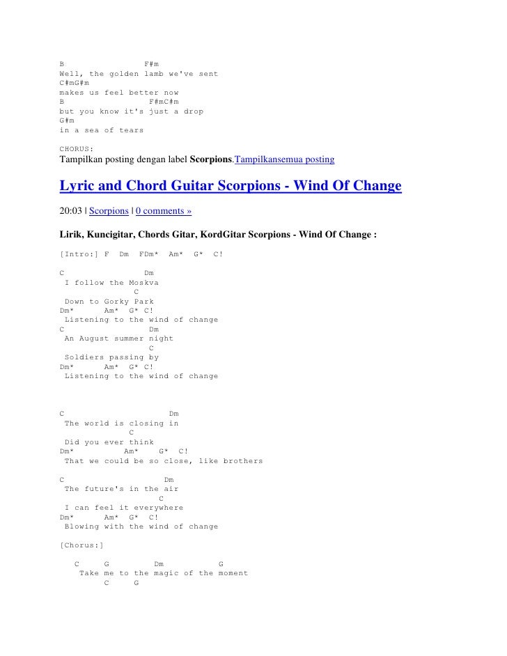 Chord gitar scorpion Clearance