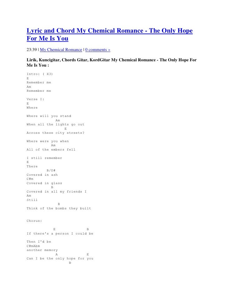 Chord Lagu This I Promise You