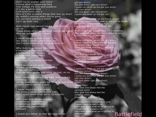 Lyric booklet finished 