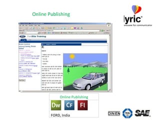Online Publishing FORD, India Online Publishing 