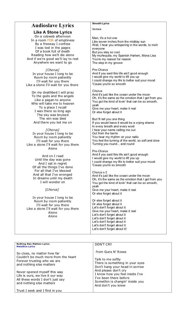Lyrics Lyrics