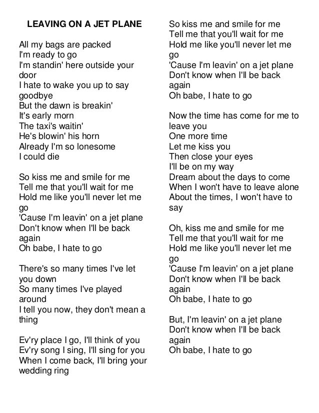 Song Lyrics