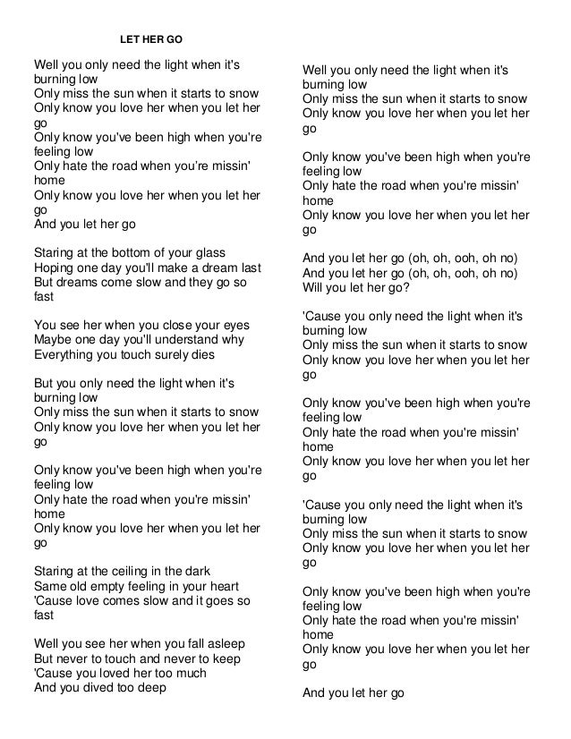 Song Lyrics Song Lyrics