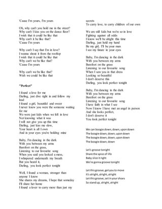 Lyrics | PDF