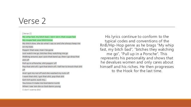 Lyrics Analysis Post Malone Too Young