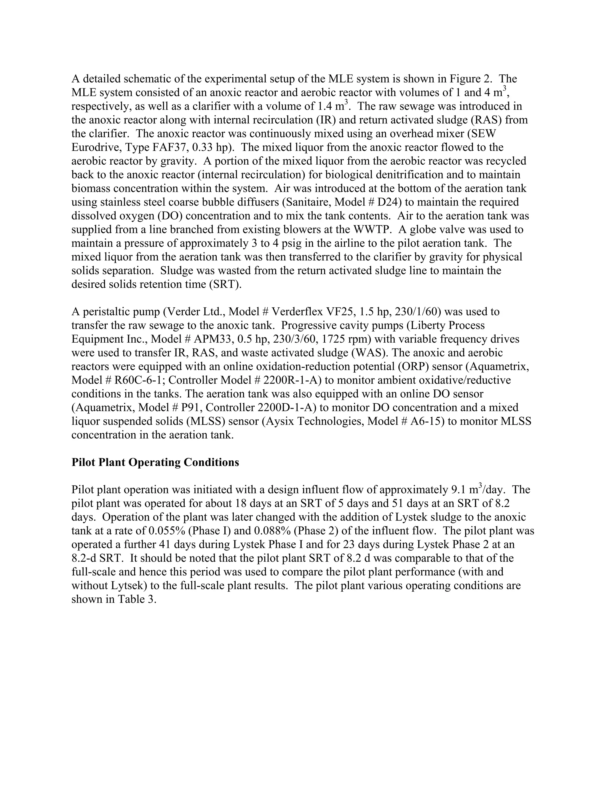 Biosolids Minimization Using Alkaline Sludge Hydrolysis and BNR Process ...