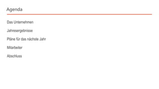 Agenda
Das Unternehmen
Jahresergebnisse
Pläne für das nächste Jahr
Mitarbeiter
Abschluss
Integrisane akademske osnovne i master studije – Nastava Hemije
 