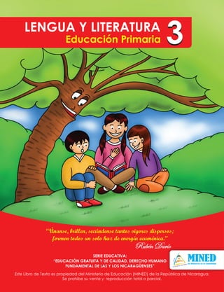 33
Este Libro de Texto es propiedad del Ministerio de Educación (MINED) de la República de Nicaragua.
Se prohíbe su venta y reproducción total o parcial.
 