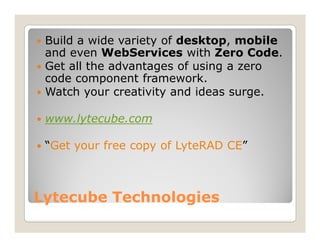 Lyterad: The future of component frameworks
