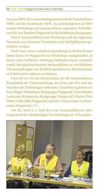 Hospizdienst Lebenszeiten 08/2015