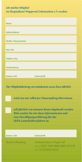 Hospizdienst Lebenszeiten 08/2015