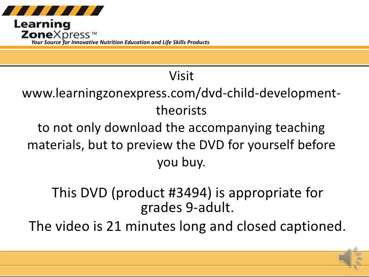 35 Child Development Theorists Video Worksheet Answers - Worksheet
