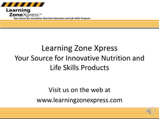 Provides hands-on experiences with fruits and vegetables