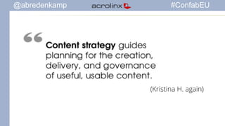 @abredenkamp #ConfabEU 
(Kristina H. again) 
 