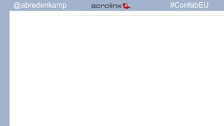 @abredenkamp #ConfabEU 
 