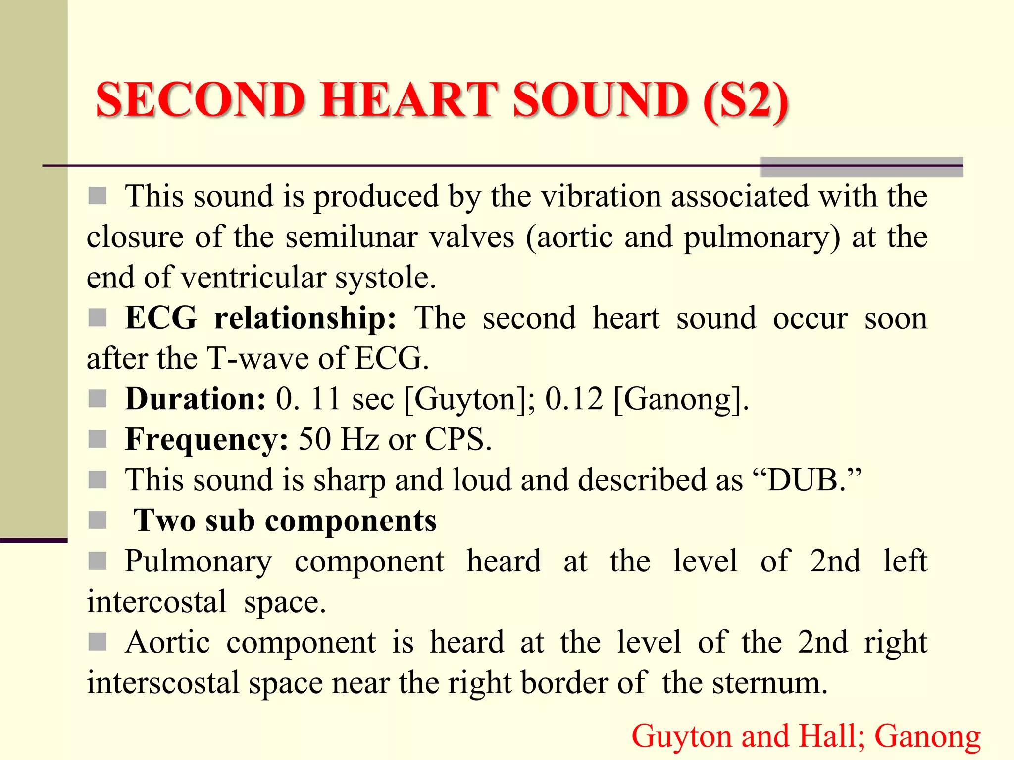 Heart sounds | PPT