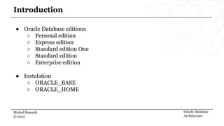 Oracle Database Architecture - EN | PPT