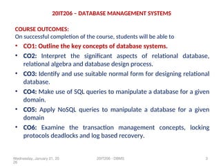 Database Management Systems: Basics, History, Data Models, etc. | PPT