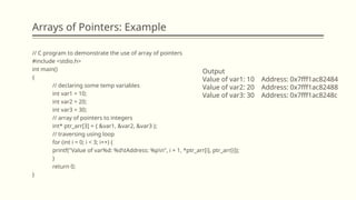 M-1-Pointers-2.pptx by tamil nadu institutions | PPTX
