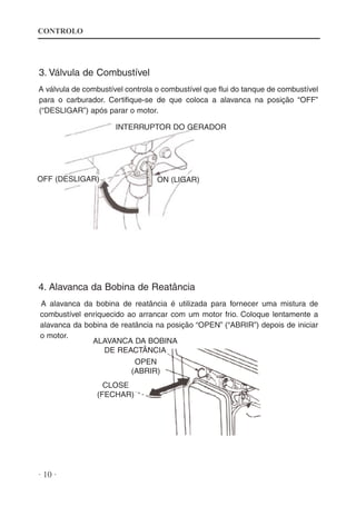 Manual de Instrucciones Generador BENZA BR 60000