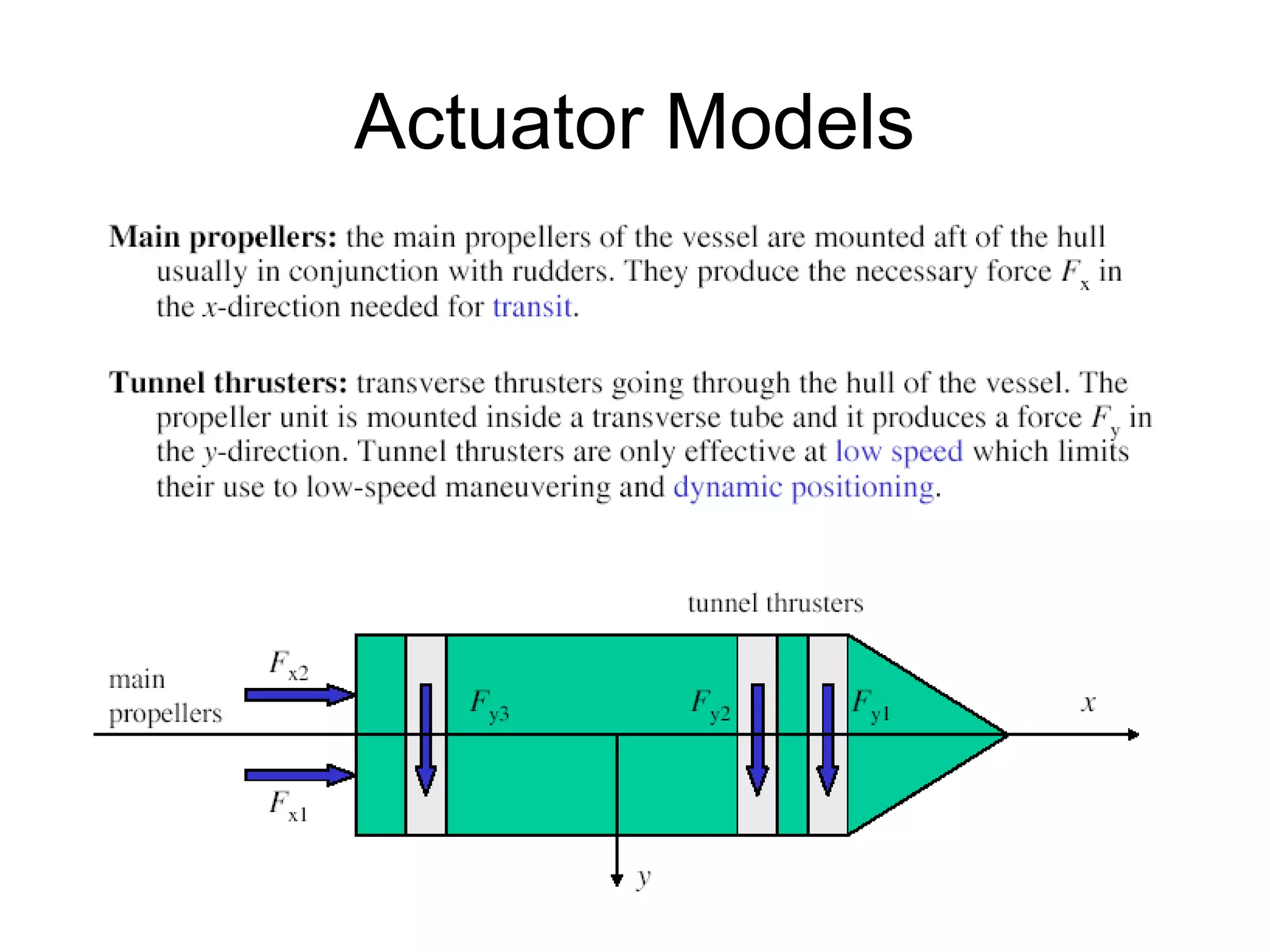 Actuator Models
 