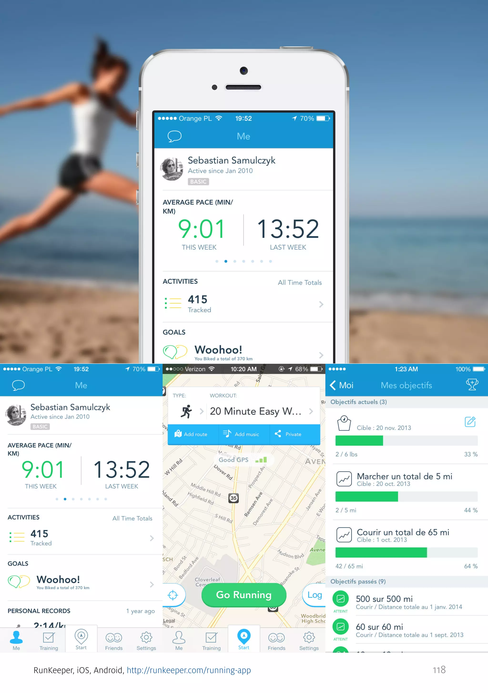 RunKeeper, iOS, Android, http://runkeeper.com/running-app

118

 