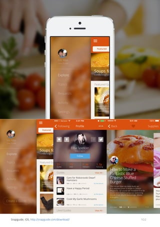 Snapguide, iOS, http://snapguide.com/download/

102

 