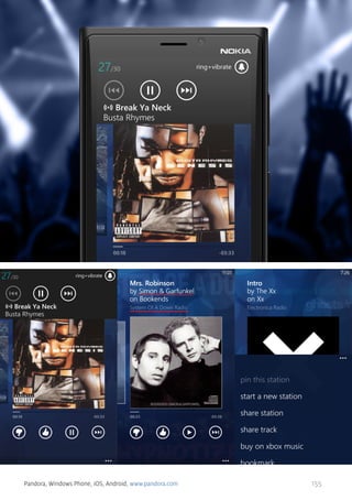 Pandora, Windows Phone, iOS, Android, www.pandora.com

155

 