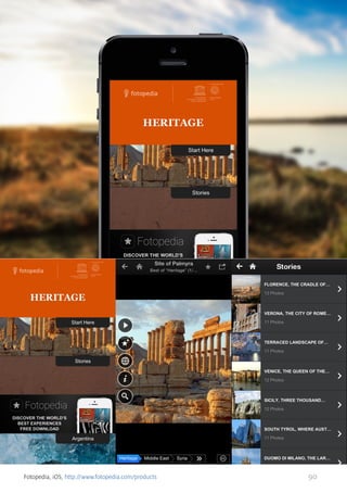 Fotopedia, iOS, http://www.fotopedia.com/products

90

 