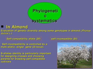 The sustainable maintenance and utilization of plant genetic resources ...
