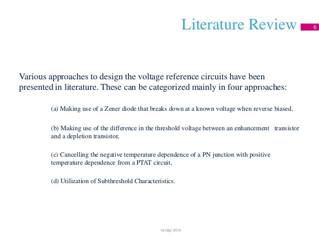 M tech voltage reference thesis presentation 04 image