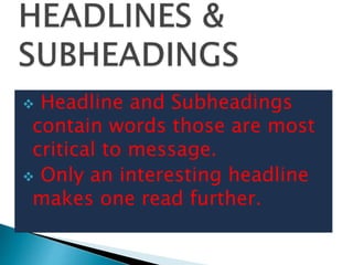 Writing Advertisiment Effective | PPTX