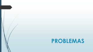 PROBLEMAS 
 