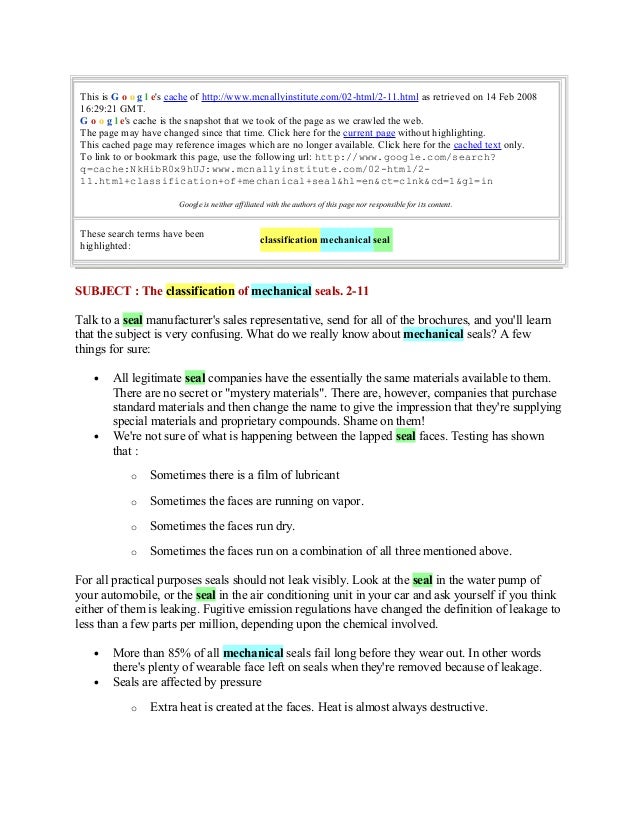 M.seal classification