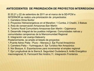 Rol de los Gobiernos Regionales y Locales en la Promocion del ...