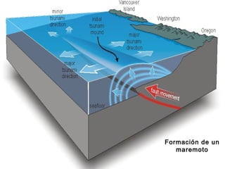 Formación de un
maremoto
 