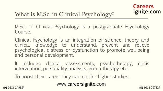 M Sc in Clinical Psychology Courses Colleges Eligibility M Sc in Clinical Psychology Courses Colleges Eligibility