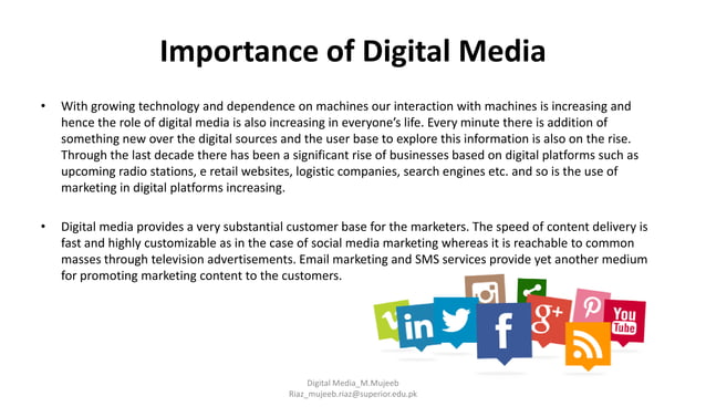 Traditional Media Vs Digital Media PPT