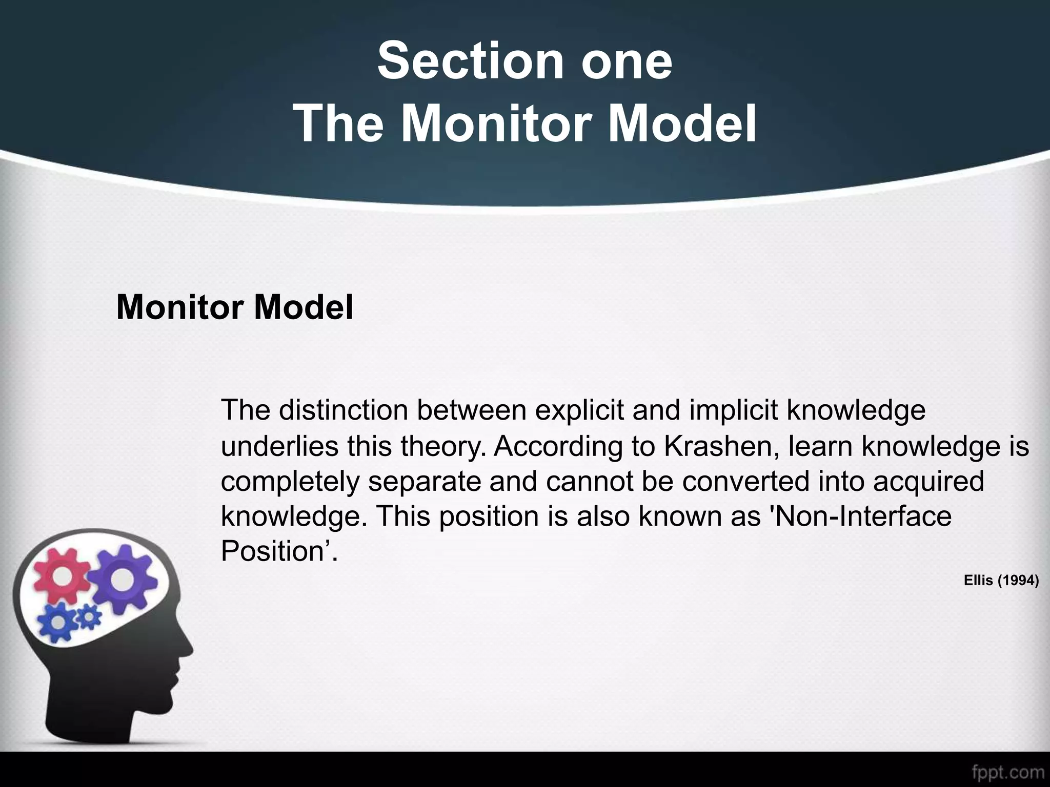 M.cheraghi Krashen-monitor model -BICS and CALP | PPT