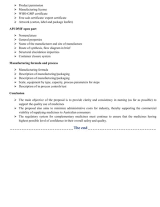 Australian Manufacturing License Example.pdf CMC, post approval regulatory affairs, etc | PDF