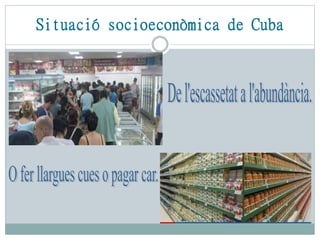 Situació socioeconòmica de Cuba
 