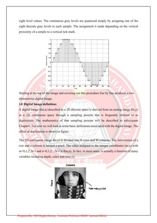 Gray Level Quantization Basic M.sc.iii sem digital image processing unit i | PDF